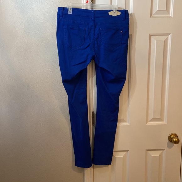 Royal blue skinny pants size 29 - Picture 2 of 5